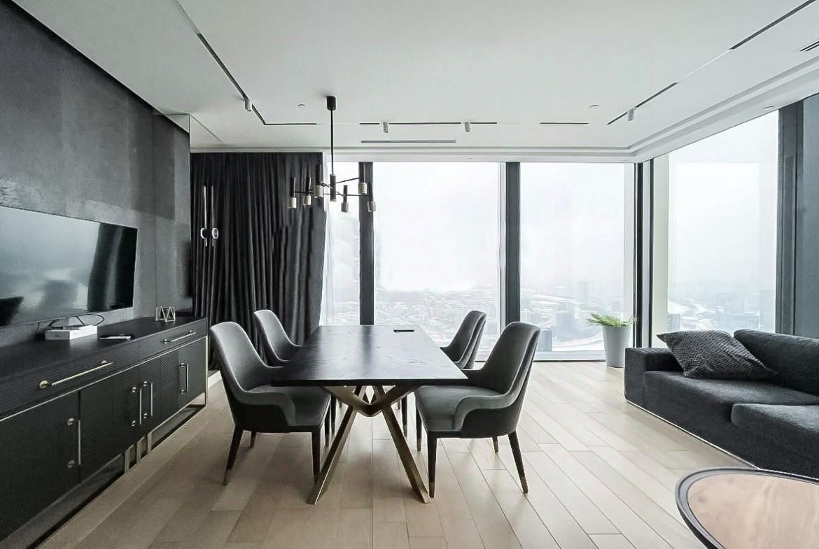 Meticulously crafted with premium materials and cutting-edge technology, this residence features designer finishes, luxury solid wood furniture