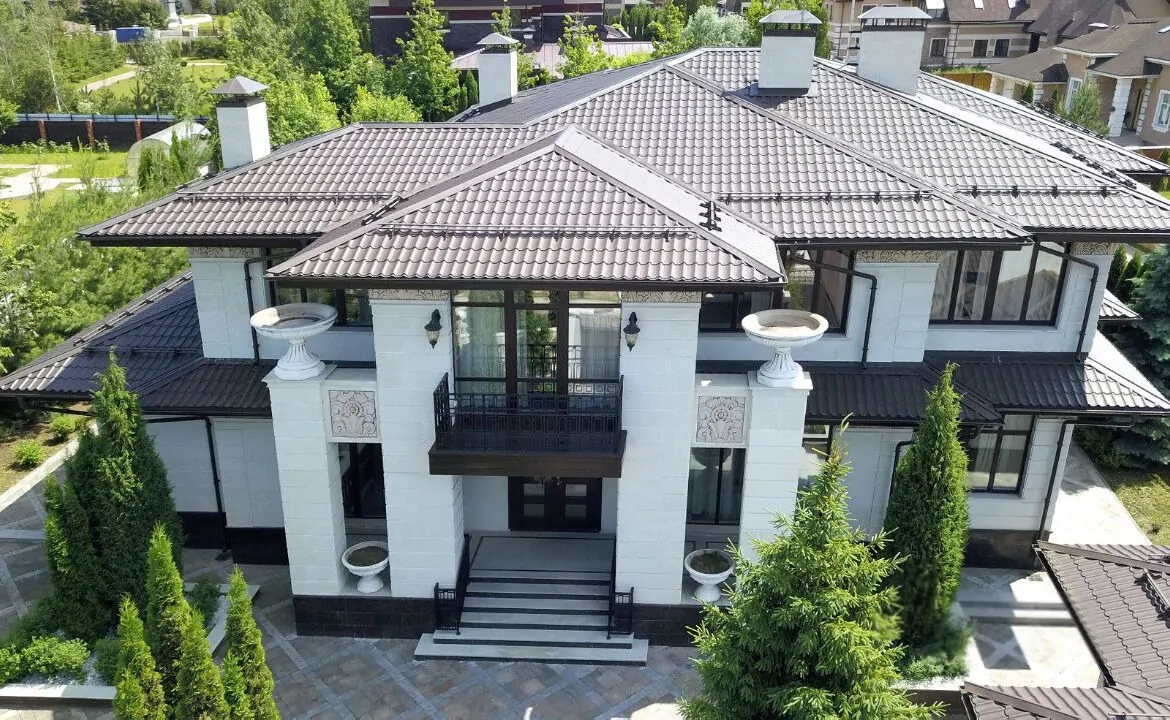 House in the village of Yurlovo near Moscow