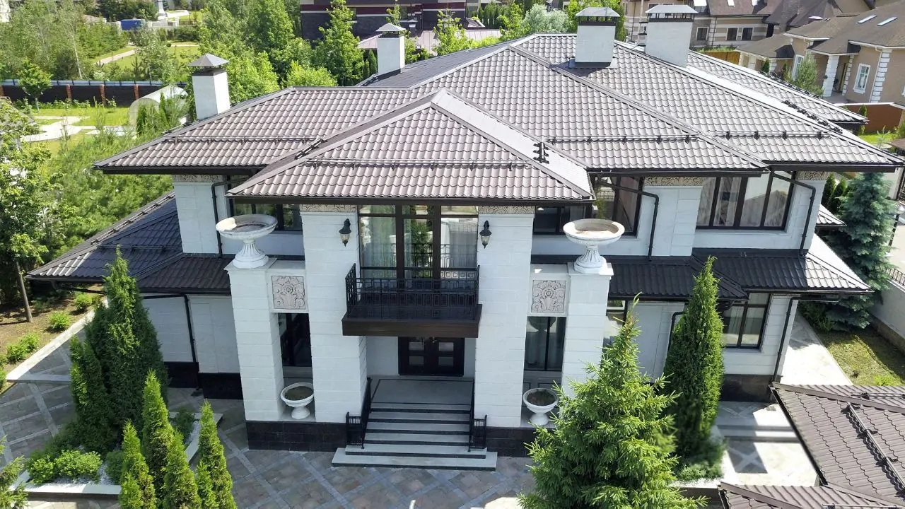 House in the village of Yurlovo near Moscow