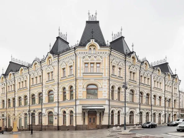 19th century building in Moscow "Tretyakov Apartment House"