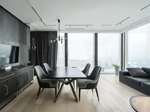 Meticulously crafted with premium materials and cutting-edge technology, this residence features designer finishes, luxury solid wood furniture
